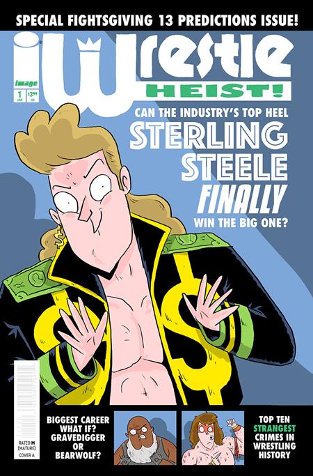 Wrestle Heist #1 (of 5) | Kyle Starks Main Cvr • Pre-Sale: C43-P46