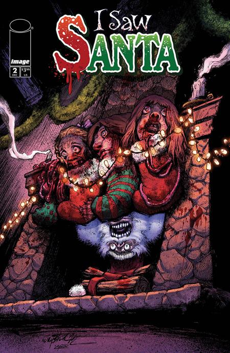 I Saw Santa A Spawn Universe Christmas Story #2 (of 2) • Jonathan Wayshak Var • Pre-Sale: C47-P51