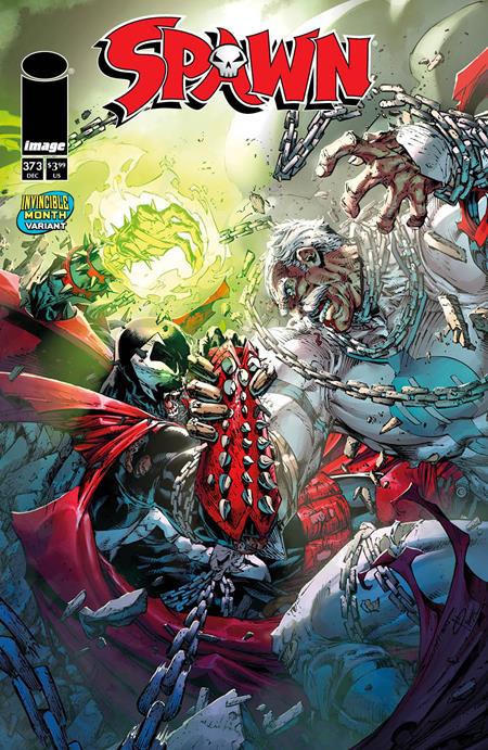 Spawn #373 - Brett Booth Invincible Team-Up Variant - VF (Released)