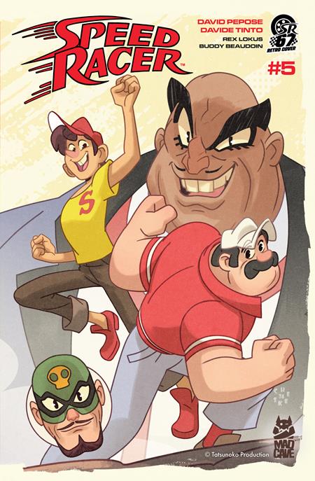 Speed Racer #5 | Sean Galloway Retro Manga Var • Pre-Sale: C45-P48
