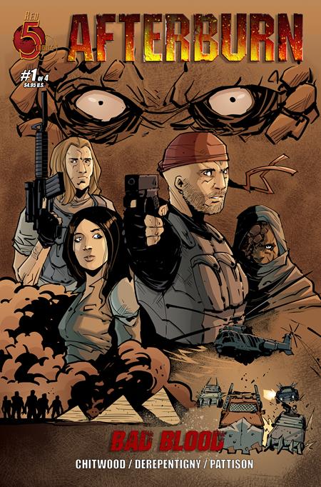 Afterburn: Bad Blood #1 (of 4) | Etienne Derepentigny Main Cvr • Pre-Sale: C44-P48
