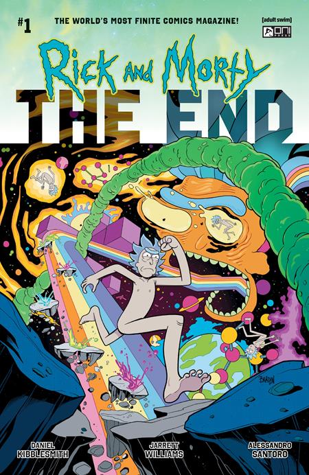 Rick and Morty: The End #1 | Dave Bardin Main Cover • Pre-Sale: C45-P48