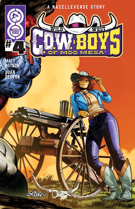 Wild West Cow-Boys of Moo Mesa #4 (of 4) • Juan Gedeon Main Cvr • (Pre-Sale) C49-P52