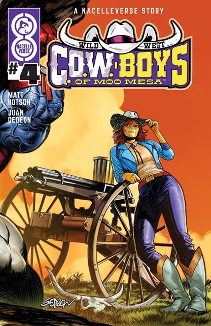Wild West Cow-Boys of Moo Mesa #4 (of 4) • Juan Gedeon Main Cvr • (Pre-Sale) C49-P52