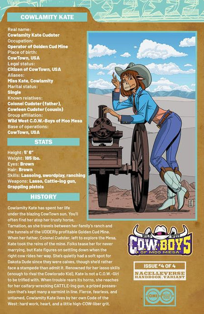 Wild West Cow-Boys of Moo Mesa #4 (of 4) • AJ Jothikumar Handbook Var • (Pre-Sale) C49-P52