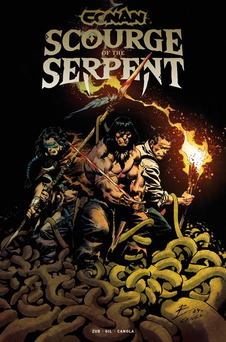🔞 Conan the Barbarian: Scourge of the Serpent #4 (of 4)  • Roberto De La Torre Main Cvr • (Pre-Sale) C49-P52