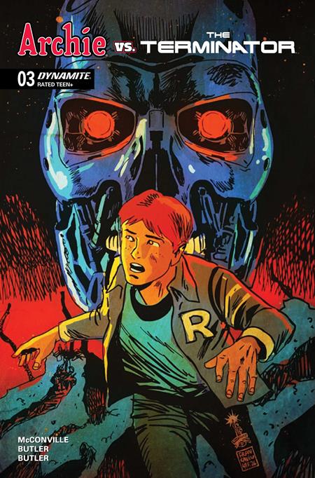Archie vs the Terminator #3 (Dynamite) | Francesco Francavilla Main Cvr (Pre-Order) C45-P48