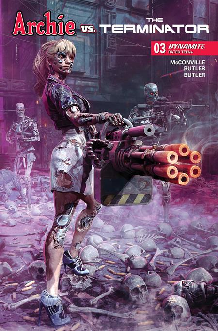 Archie vs the Terminator #3 (Dynamite) | Bjorn Barends Var (Pre-Order) C45-P48