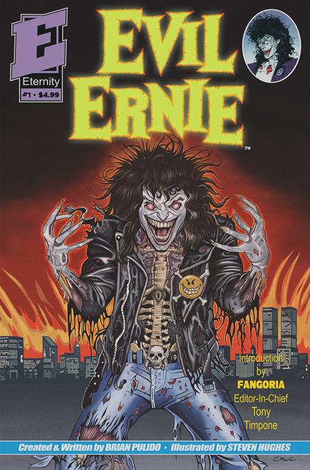 Evil Ernie #1 (30th Anniversary) | Eric Mache GITD Facsimile 2026 (Pre-Order) C45-P50