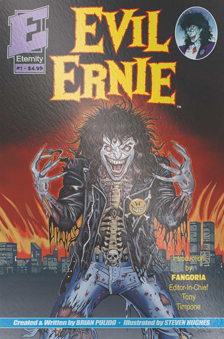 Evil Ernie #1 (30th Anniversary) | Eric Mache Premium Metal Facsimile 2026 (Pre-Order) C45-P50