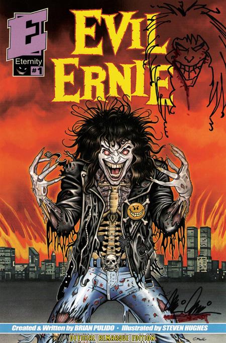 Evil Ernie #1 (30th Anniversary) | Eric Mache Remarqued by Brian Pulido Facsimile 2026 (Pre-Order) C45-P50