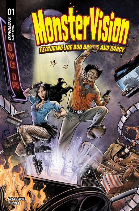 Monstervision feat Joe Bob Briggs & Darcy #1 | Kewber Baal Var (Pre-Order) C47-P51