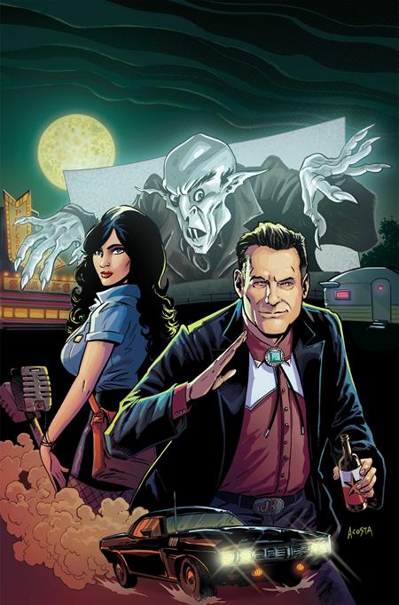 Monstervision feat Joe Bob Briggs & Darcy #1 | Dave Acosta Ltd Virgin Var (Pre-Order) C47-P01