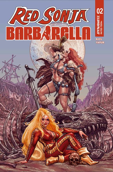 Red Sonja x Barbarella #2 (Dynamite) | Diego Yapur Var (Pre-Order) C45-P48