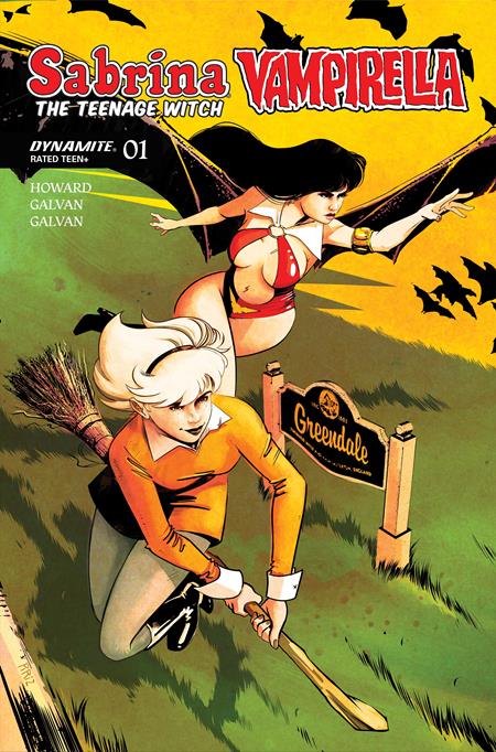 Sabrina the Teenage Witch x Vampirella #1 (Dynamite) | Sebastian Piriz Var (Pre-Order) C45-P48