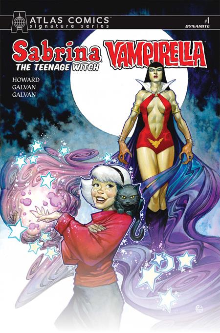 Sabrina the Teenage Witch x Vampirella #1 | Eric Powell Atlas Edition Signed by Tini Howard (Pre-Order) C45-P50