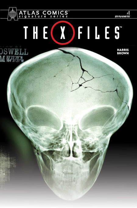 X-Files #1 | Roswell Photo Atlas Edition Signed by Joe Harris (Pre-Order) C45-P51