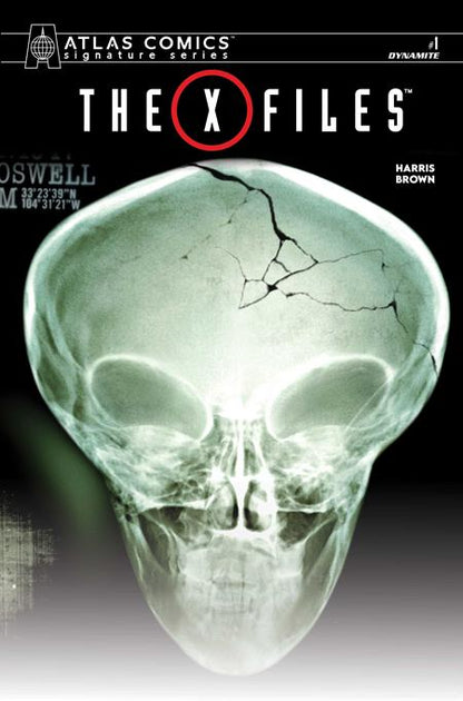 X-Files #1 | Roswell Photo Atlas Edition Signed by Joe Harris (Pre-Order) C45-P51
