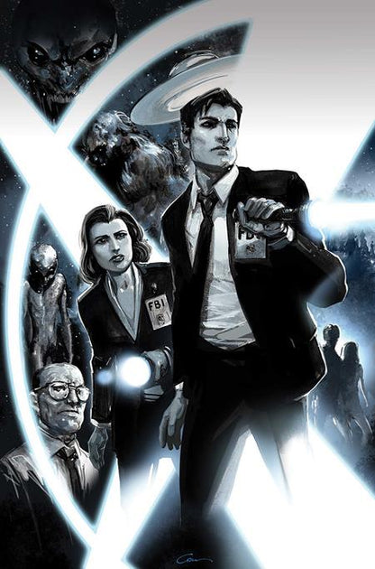X-Files #1 - Dynamite | Clayton Crain Premium Metal Var (Pre-Order) C45-P51