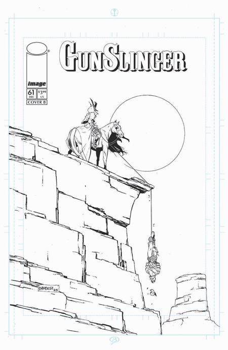 Gunslinger #61 (Spawn Universe) | Carlo Barberi B&W Var (Pre-Order) C47-P52