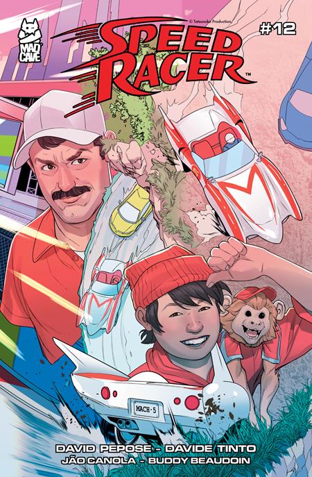 Speed Racer #12 (Mad Cave) | Rachael Stott Var (Pre-Order) C46-P49