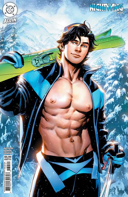 Nightwing #134 - Travis Moore Sweater Weather Variant (Back-Issue)