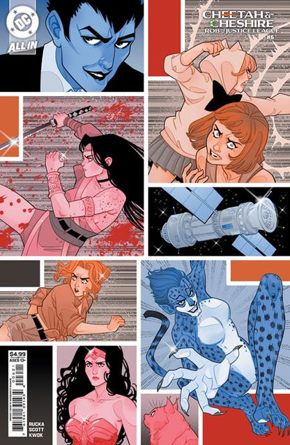 Cheetah and Cheshire: Rob the Justice League #6 (of 6) • Marguerite Sauvage Var (Pre-Sale) C48-P01