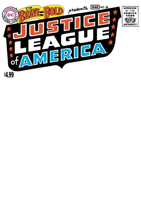 Brave and The Bold #28 • Facsimile Edition (2026) • Blank Var (Pre-Sale) C48-P01
