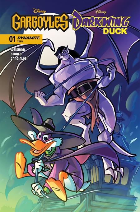 Gargoyles / Darkwing Duck #1 - Tad Stones Main Cover (Released)