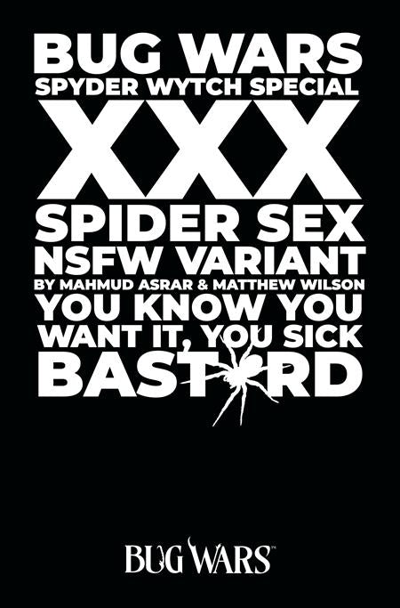 🔞 Bug Wars: Spyder Wytch Special - Polybagged - Mahmud Asrar Spider Sex NSFW Variant (Back-Issue)