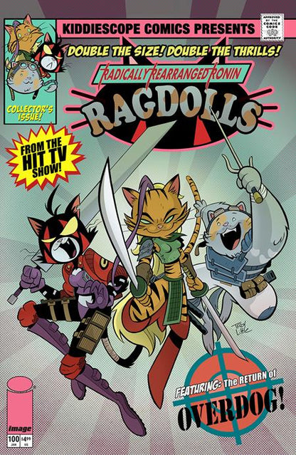 🔞 Radically Rearranged Ronin Ragdolls Adventures #100 • Troy Little Main Cvr • Pre-Sale: C48-P01