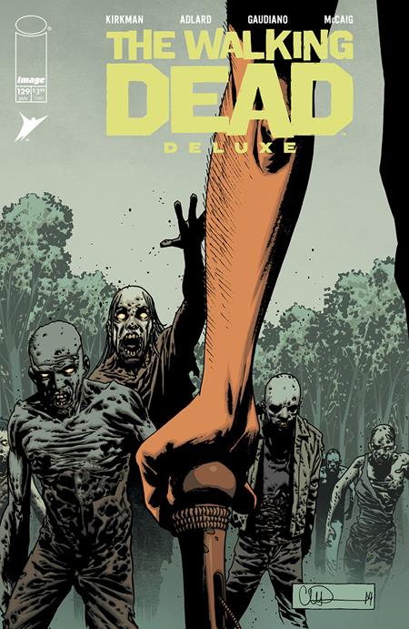 🔞 Walking Dead: Deluxe #129 • Charlie Adlard Var • Pre-Sale: C52-P03
