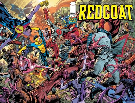 Redcoat #17 - Invincible Team-Up - Bryan Hitch Variant (Pre-Sale) C12-P15
