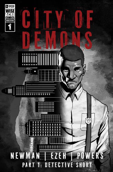 City of Demons #1 (of 12) • Part 1: Detective Short • Kingsley Ezeh Var (Pre-Sale) C50-P04