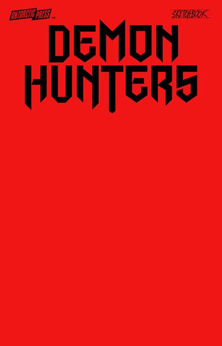 Kpop - Glitter Pink & Demon Hunters - Bloodline Red - Sketchbooks - Twin Pack (Collected)