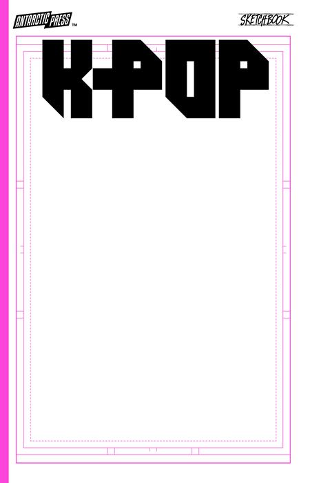 Kpop - Glitter Pink & Demon Hunters - Bloodline Red - Sketchbooks - Twin Pack (Collected)