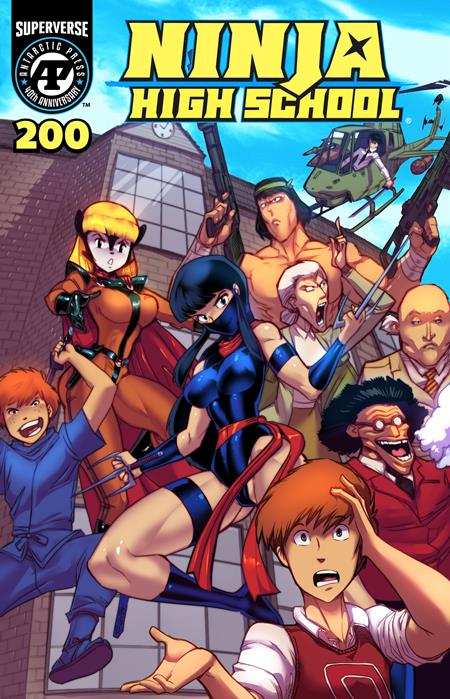 Ninja High School #200 - Fred Perry 1987 Homage Variant (Back-Issue)