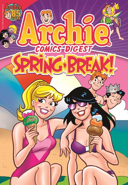 Archie Comics Digest #4 Spring Break • Dan Parent, Rosario "Tito" Pena Cvr (Pre-Sale) C03-P07