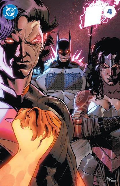 DC K.o. #4 (of 5) - Javier Fernandez Acetate Main Cover (Released)