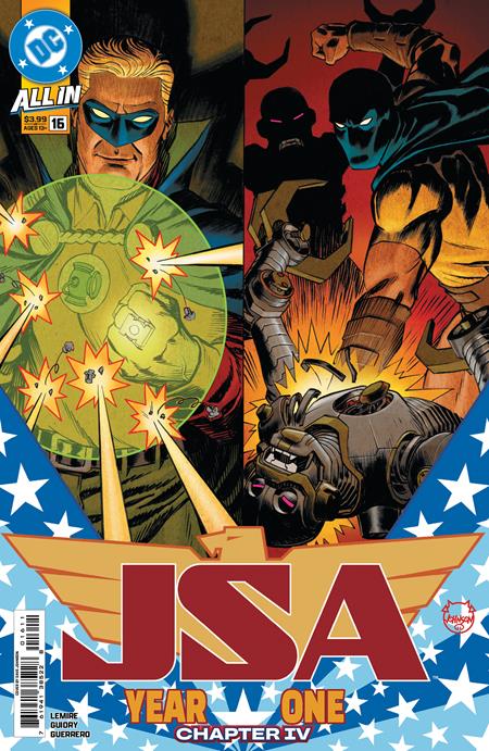 JSA #16 - Dave Johnson Main Cover (Back-Issue)