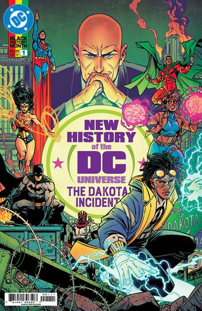 New History of the DC Universe: Dakota Incident #1 - Diego Olortegui Main Cover (Released)