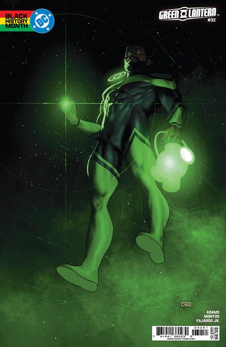 Green Lantern #32 - Taurin Clarke Black History Month Variant (Released)