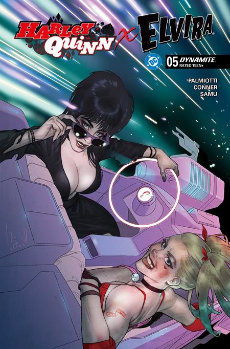 Harley Quinn x Elvira #5 - Ben Caldwell Variant (Pre-Sale) C04-P07