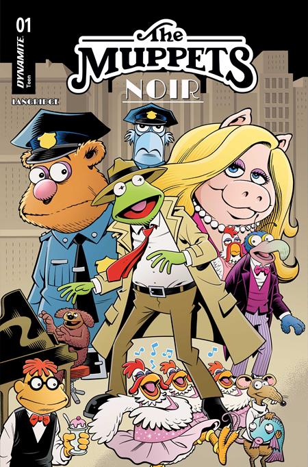 Muppets: Noir #1 - Roger Langridge Main Cover (Read Desc.)