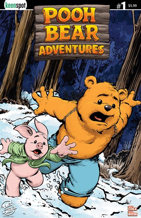 Pooh Bear Adventures #1 - Bagged w/ Trading Card - Tone Rodriguez Variant (Pre-Sale) C01-P07