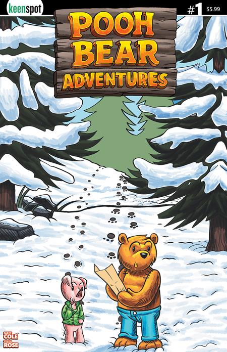 Pooh Bear Adventures #1 - Bagged w/ Trading Card - Jose Chirinos Variant (Pre-Sale) C01-P07