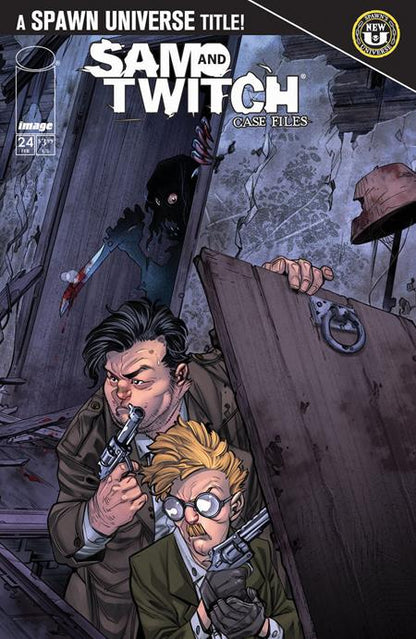 Sam and Twitch: Case Files #24 - Spawn Universe - Ig Guara Main Cover (Closed)