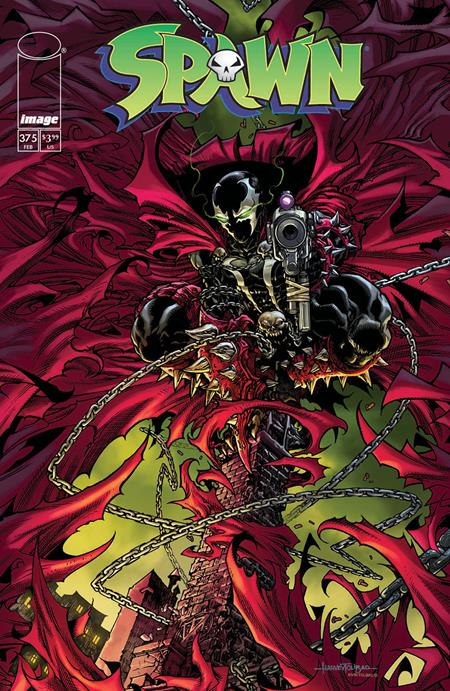 Spawn #375 - Harvey Tolibao Main Cover (Closed)