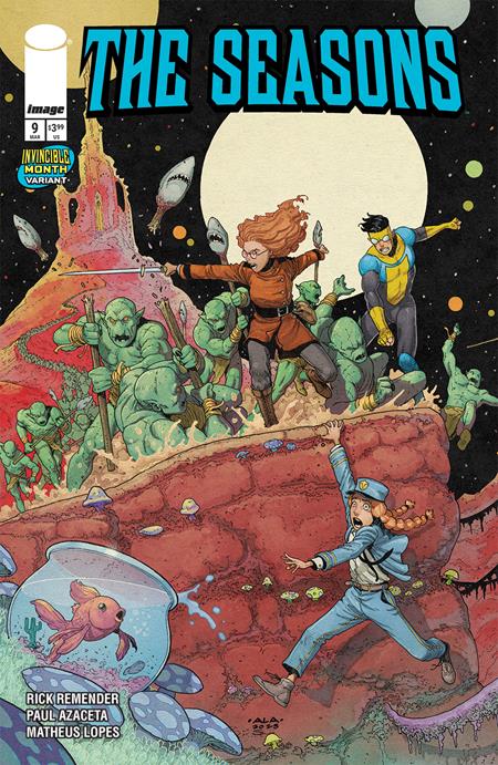 Seasons #9 - Araujo, Spicer Invincible Month Team-Up Variant (Released)