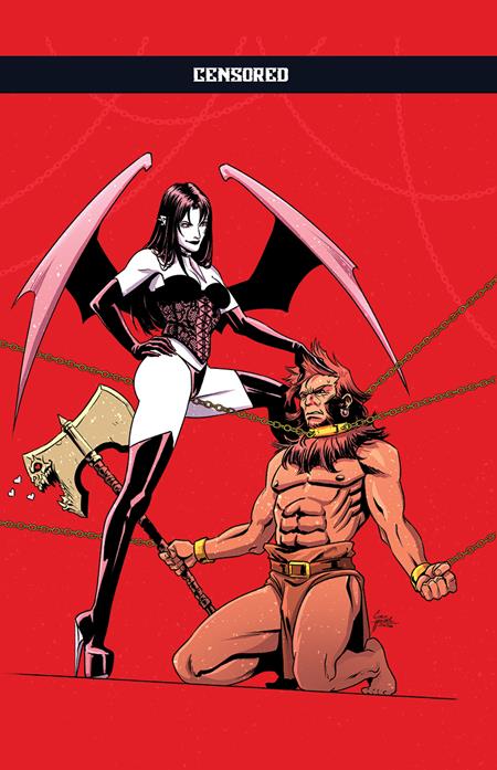 Barbaric: The Long Death #3 (of 3) - Corin Howell Lilith Crossover Black Bag Variant (Closed)